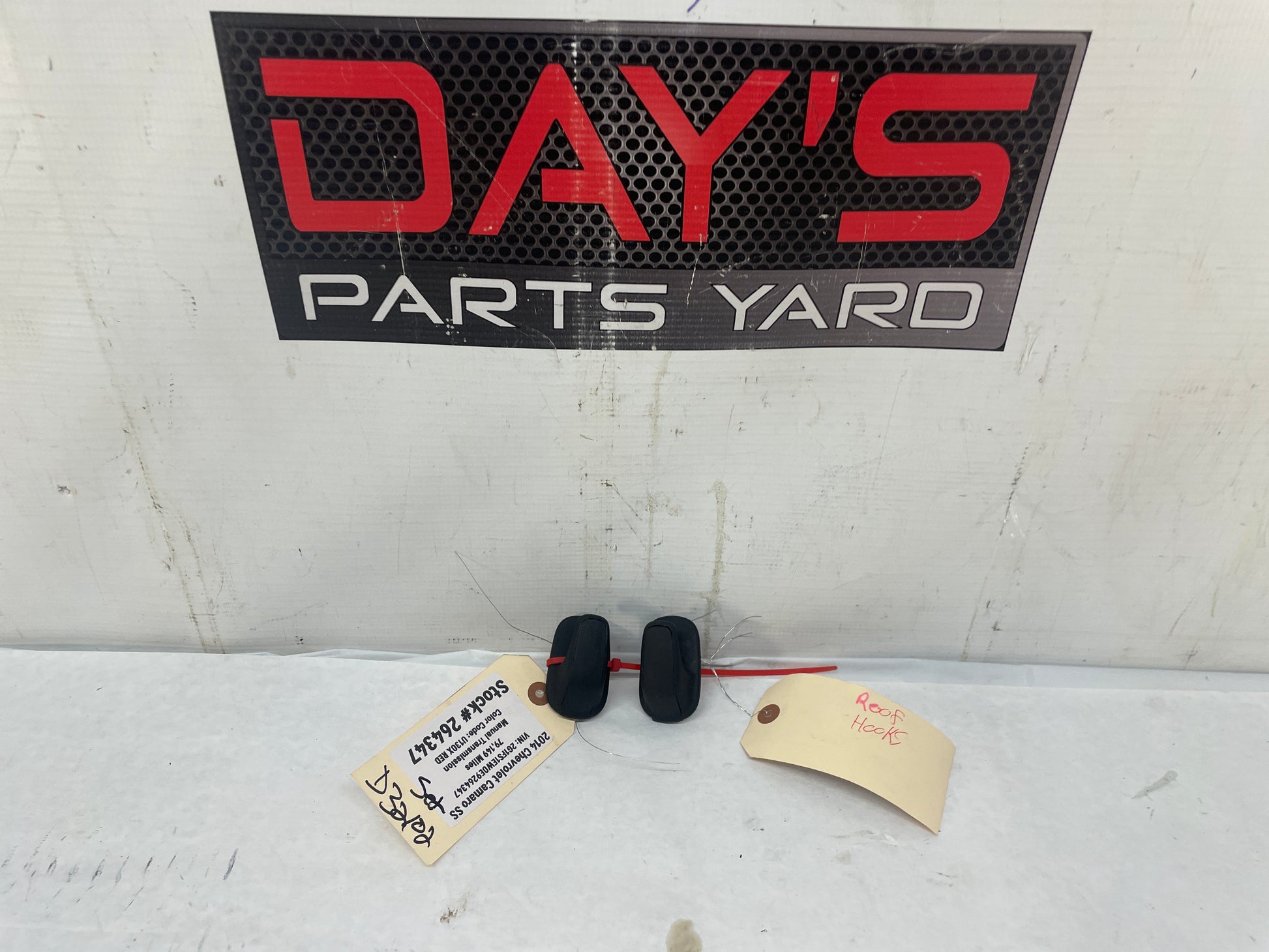 2014 Chevy Camaro SS Rear Roof Hook Set OEM - Day's Parts Yard