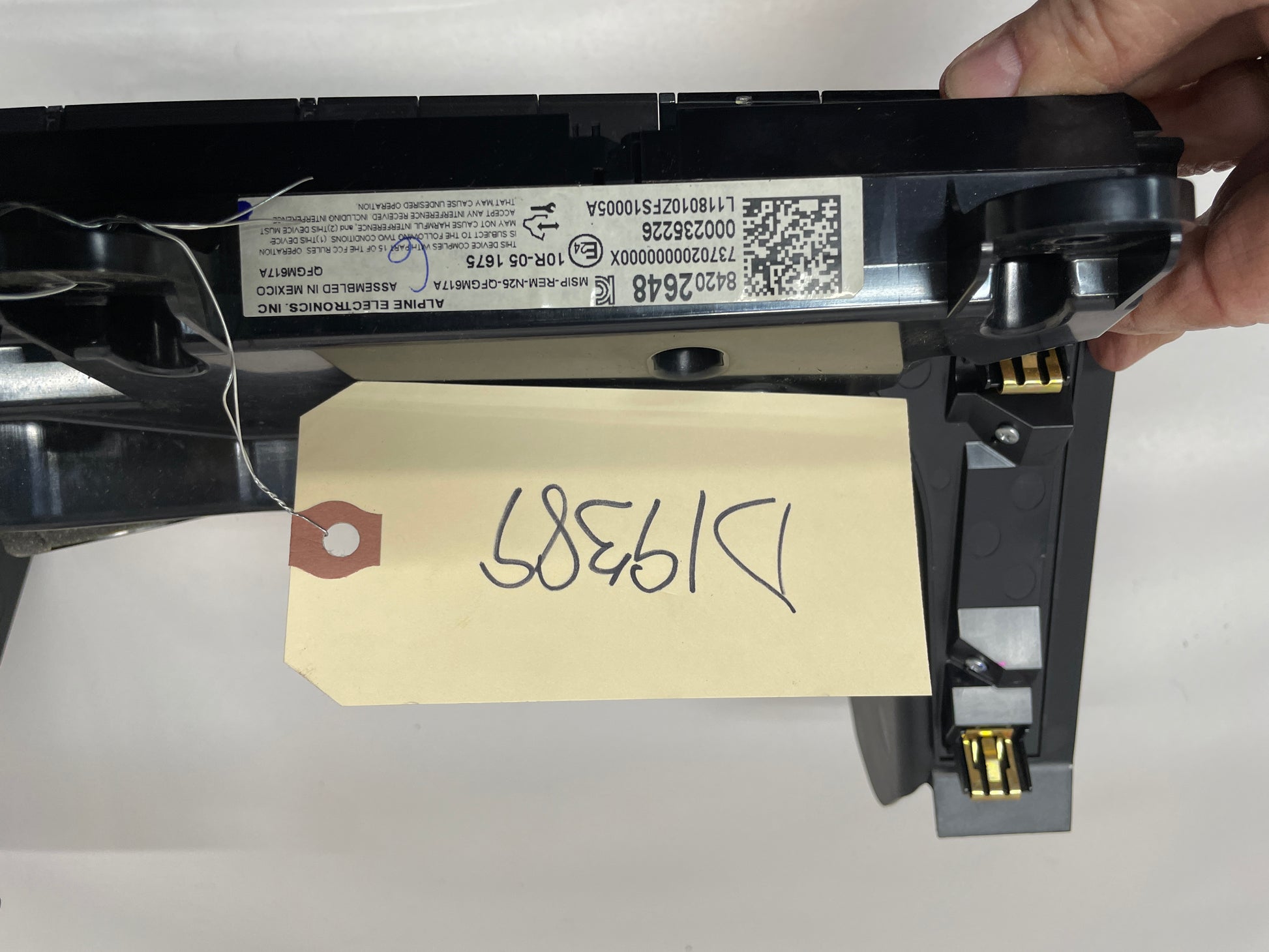 2018 Chevy Camaro 1LE SS HVAC Temperature Control Panel OEM - Day's Parts Yard