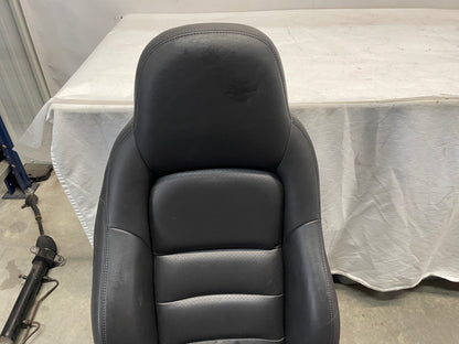 2005 Chevy C6 Corvette Front Seats Black Leather OEM - Day's Parts Yard