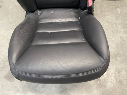 2005 Chevy C6 Corvette Front Seats Black Leather OEM - Day's Parts Yard