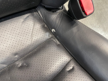 2005 Chevy C6 Corvette Front Seats Black Leather OEM - Day's Parts Yard