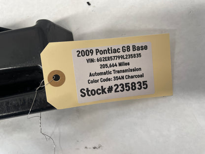 2009 Pontiac G8 Base Front Bumper Impact Energy Absorber Bar OEM - Day's Parts Yard