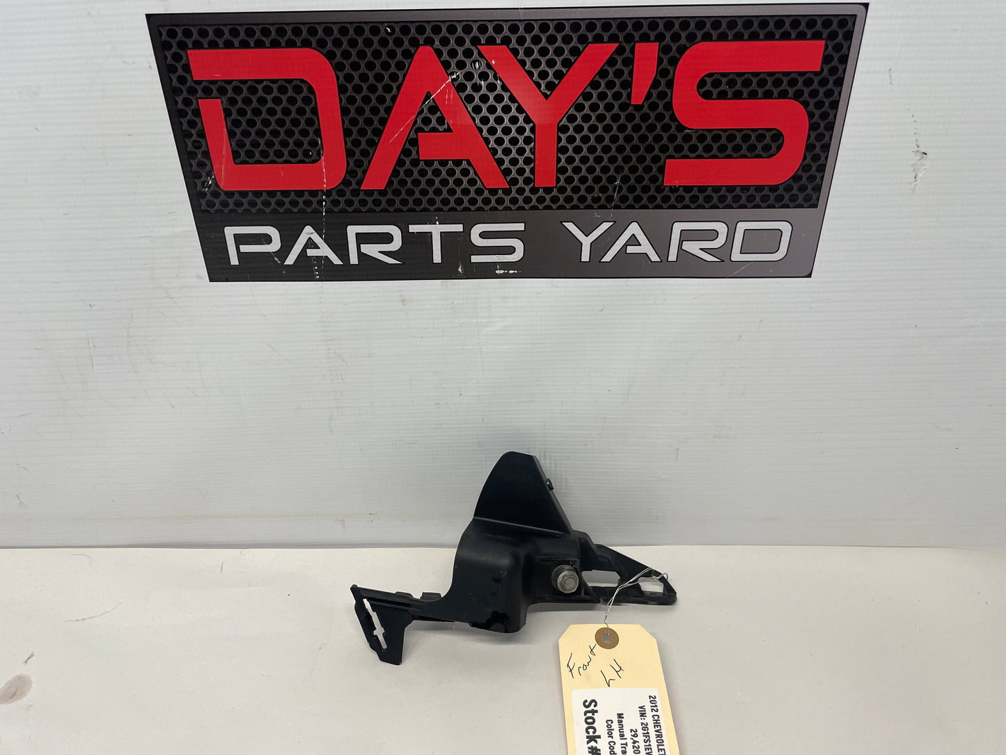 2012 Chevy Camaro SS ZL1 Front LH Driver Lower Bumper Bracket OEM - Day's Parts Yard