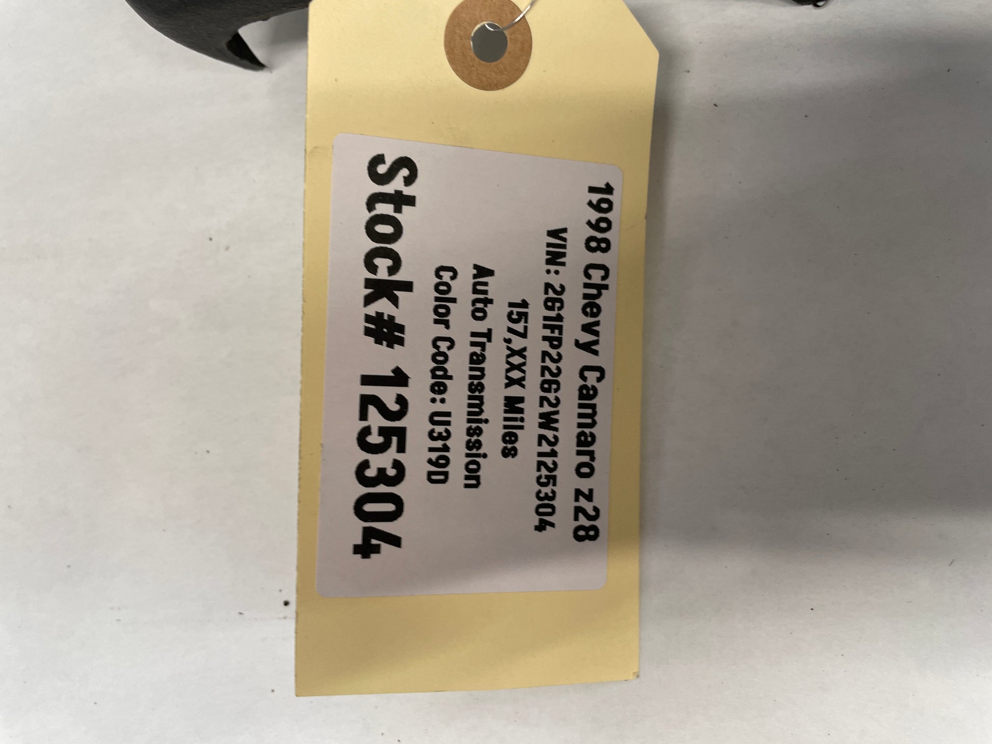 1998 Chevy Camaro Z28 SS Knee Bolster Lower LH Dash Trim Molding Grey Gray OEM - Day's Parts Yard