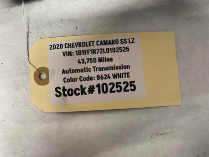 2020 Chevy Camaro SS LZ LH Driver Taillight Tail Light OEM - Day's Parts Yard