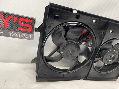 2005 Pontiac GTO Dual Radiator Electric Cooling Fans Shroud Assembly OEM