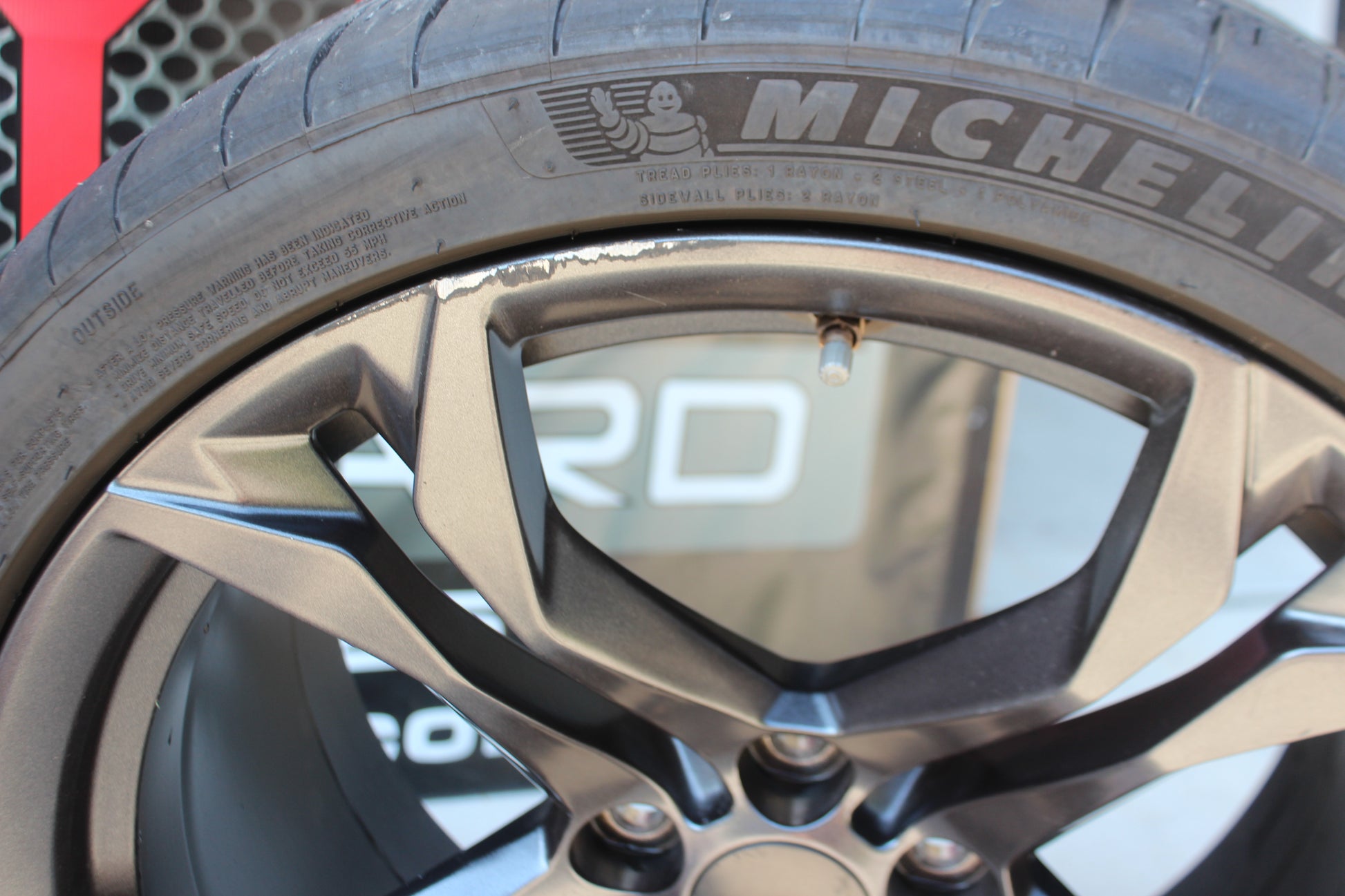 2019 Chevy Camaro SS 1LE Rear Wheel and Tire 20x11 OEM - Day's Parts Yard