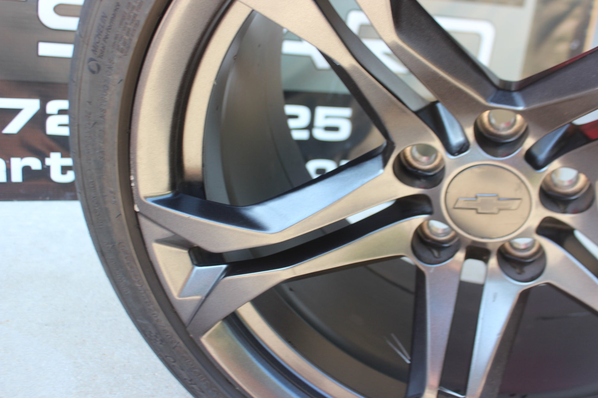 2019 Chevy Camaro SS 1LE Rear Wheel and Tire 20x11 OEM - Day's Parts Yard