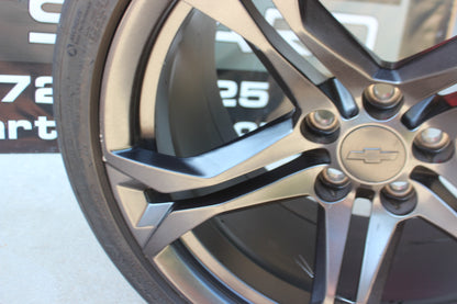 2019 Chevy Camaro SS 1LE Rear Wheel and Tire 20x11 OEM - Day's Parts Yard
