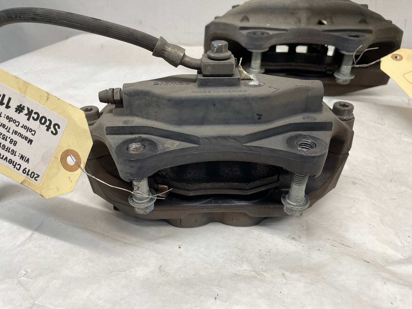2019 Chevy Camaro SS Front & Rear Brembo Brake Caliper OEM - Day's Parts Yard