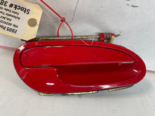 2005 Pontiac GTO RH Passenger Exterior Door Handle Red OEM - Day's Parts Yard