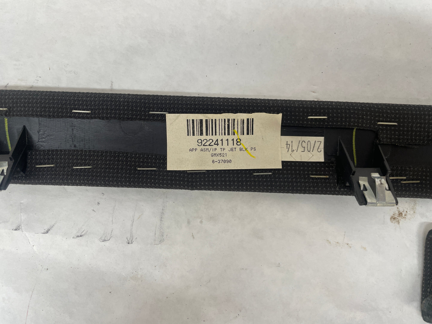 2014 Chevy Camaro SS 1LE Cloth Dash Panel Trim Molding 2 pc OEM - Day's Parts Yard