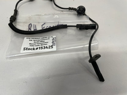 2018 Chevy Camaro 1LE SS RH Passenger Front ABS Speed Sensor Wire OEM - Day's Parts Yard