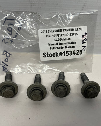 2018 Chevy Camaro 1LE SS Transmission Mount Bolts Hardware OEM