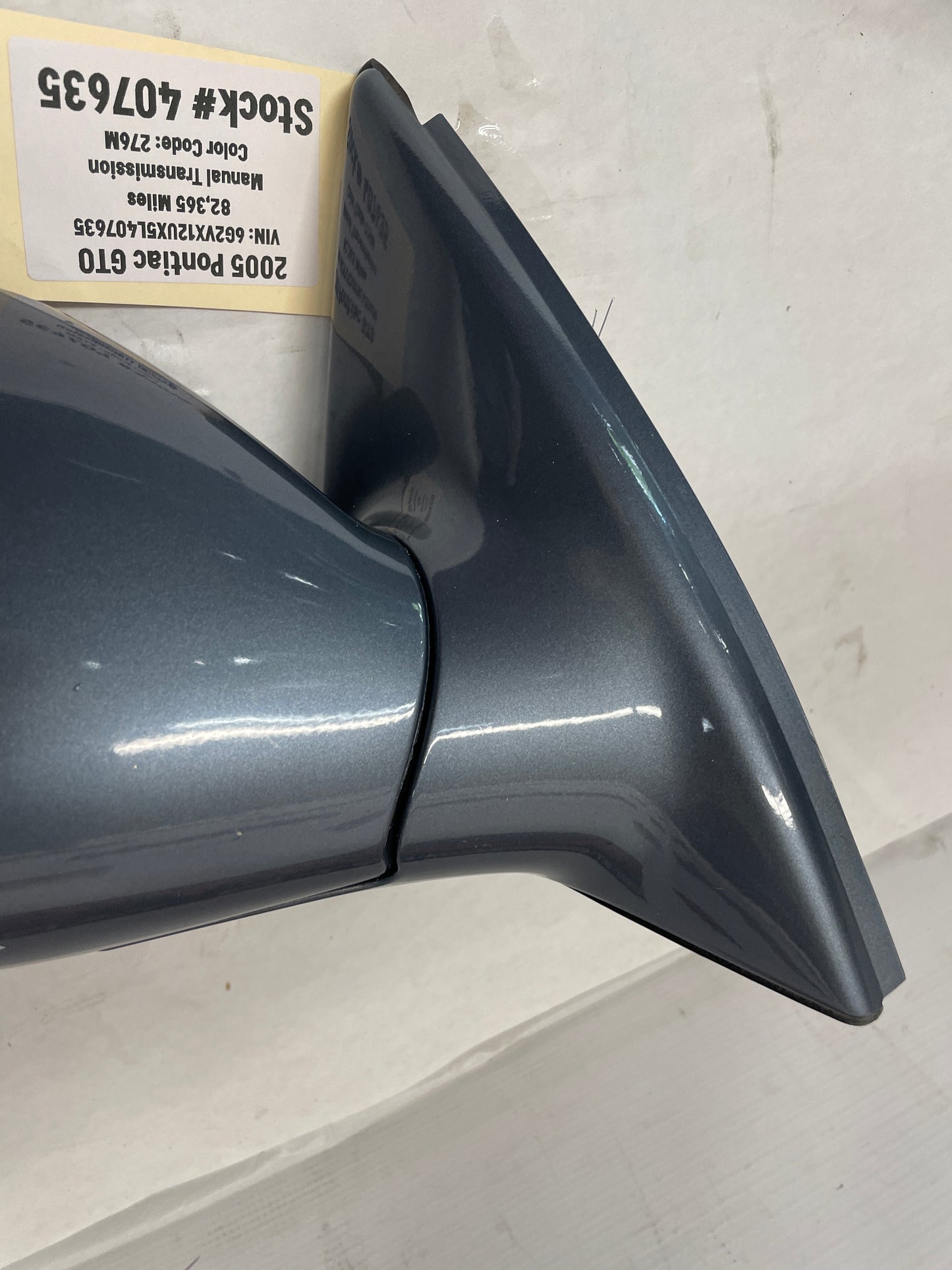 2005 Pontiac GTO RH Passenger Exterior Side Mirror OEM