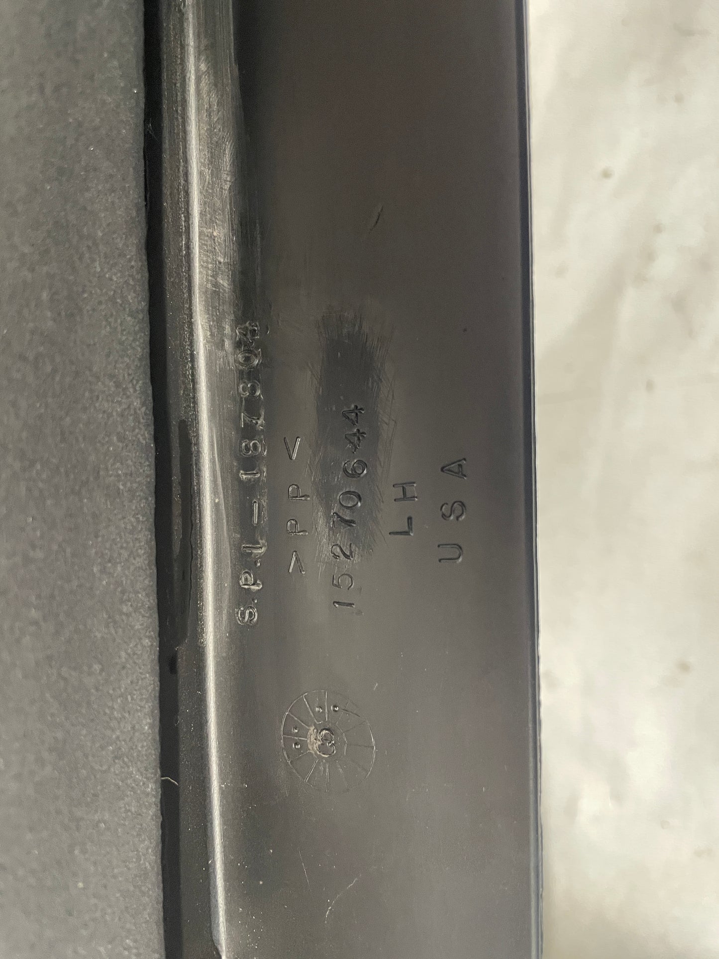 2005 Chevy C6 Corvette LH Driver Rear Wheel Well House Fender Liner OEM - Day's Parts Yard