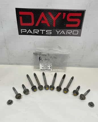 2018 Chevy Camaro 1LE SS Front Sub Frame K Member Bolts Hardware OEM