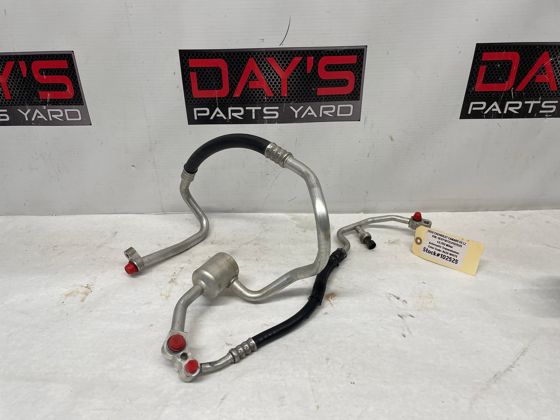 2020 Chevy Camaro SS LZ AC Air Conditioner Manifold Line Hose Tube OEM - Day's Parts Yard