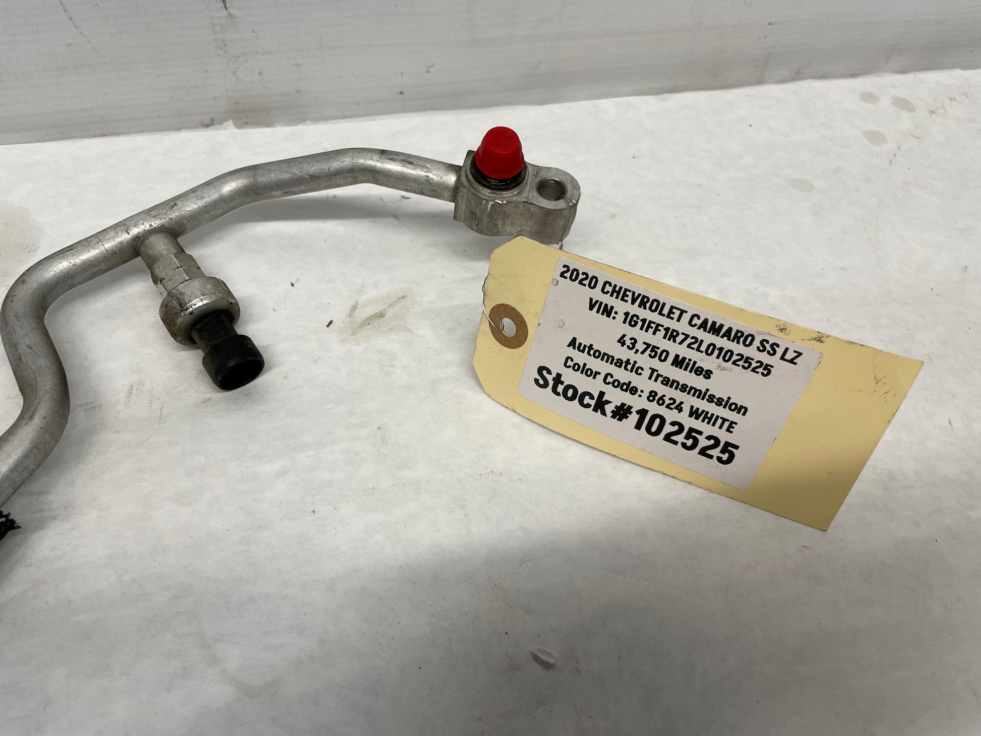 2020 Chevy Camaro SS LZ AC Air Conditioner Manifold Line Hose Tube OEM - Day's Parts Yard