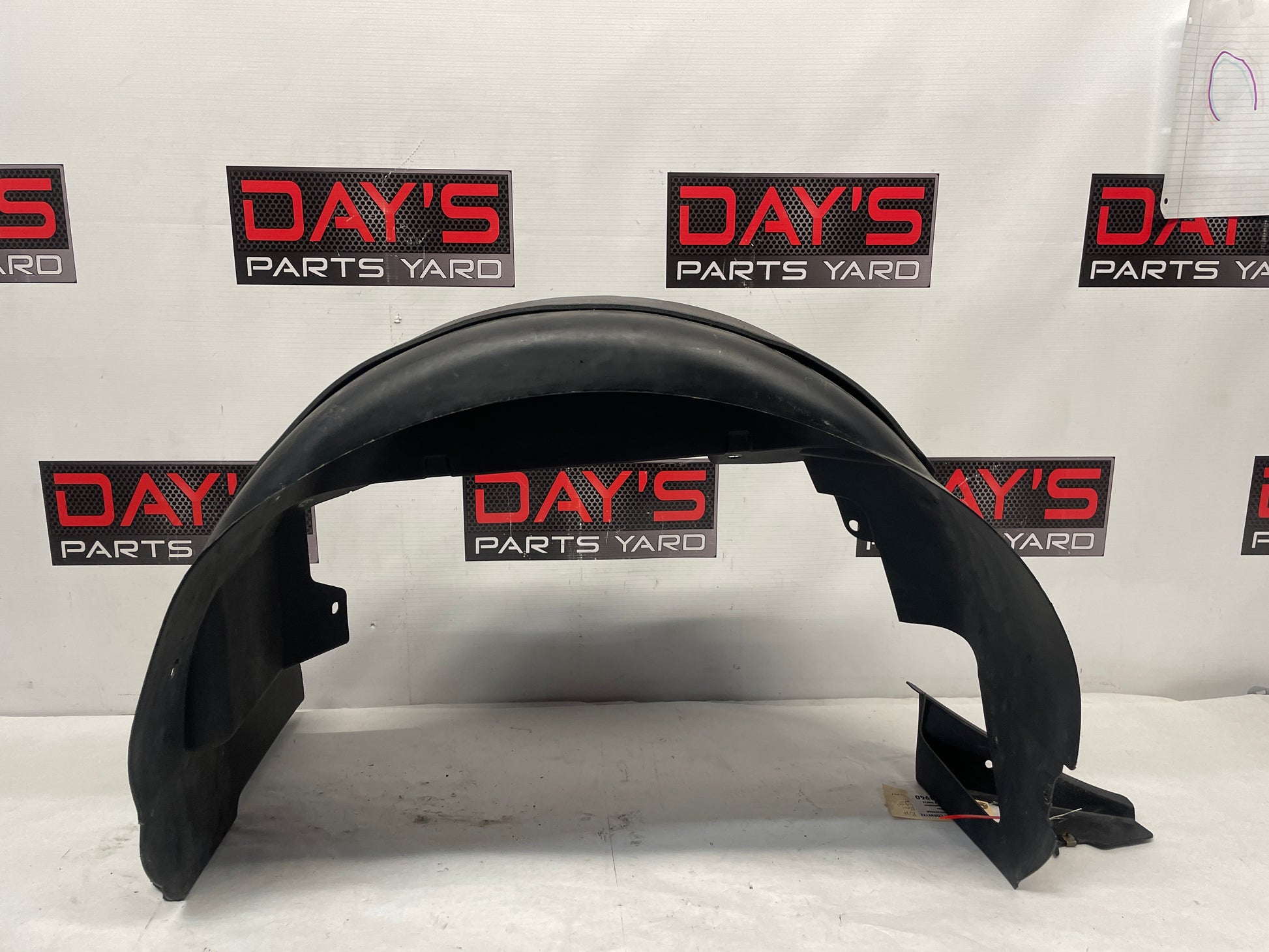 2005 Chevy C6 Corvette RH Passenger Rear Wheel Well House Fender Liner OEM - Day's Parts Yard