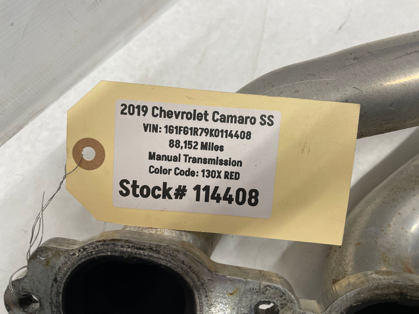 2019 Chevy Camaro SS BBR Long Tube Headers Set - Day's Parts Yard
