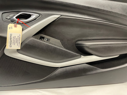 2018 Chevy Camaro 1LE SS RH Passenger Door Panel w/ Carbon Fiber Trim OEM - Day's Parts Yard