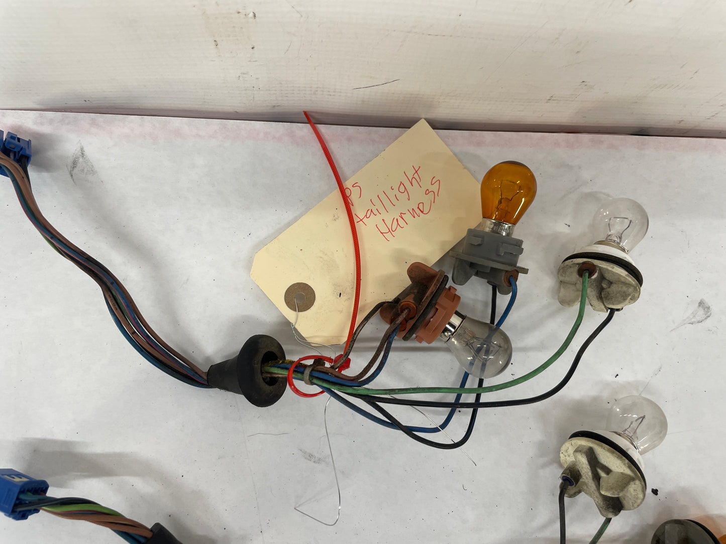 2005 Pontiac GTO RH & LH Taillight Tail Light Wire Wiring Harness Sockets OEM - Day's Parts Yard