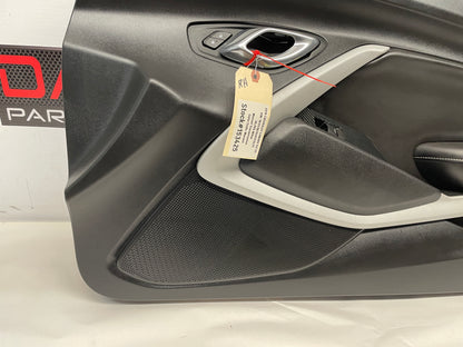 2018 Chevy Camaro 1LE SS RH Passenger Door Panel w/ Carbon Fiber Trim OEM - Day's Parts Yard