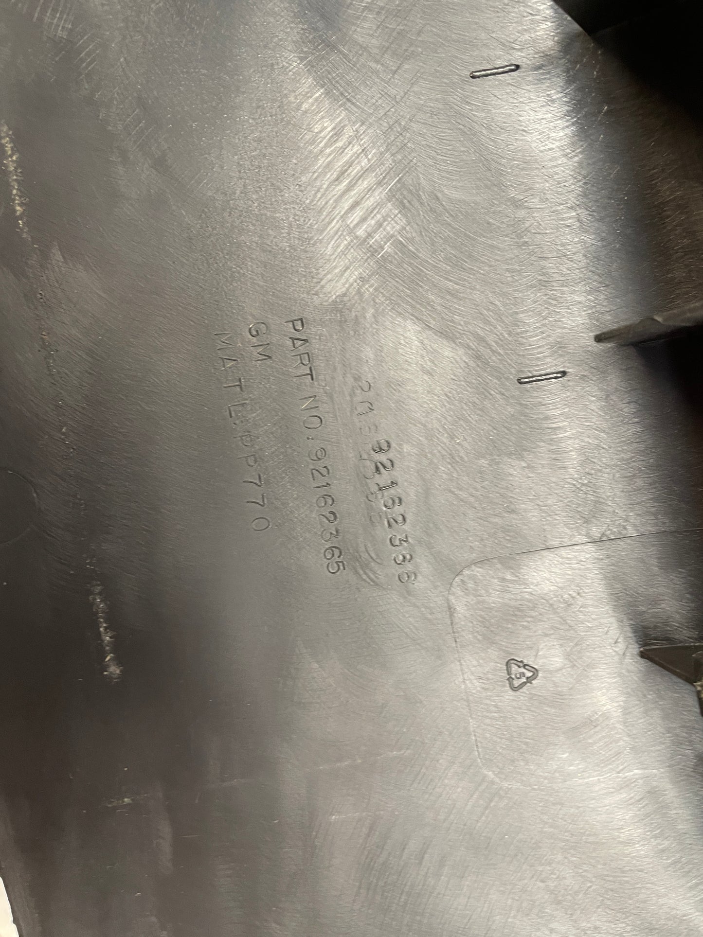 2005 Pontiac GTO Trunk Wall Plastic Rear End Cover Trim Panel OEM