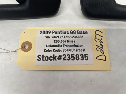 2009 Pontiac G8 Base RH & LH Grab Bars Handles OEM - Day's Parts Yard