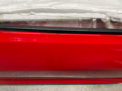 2019 Chevy Camaro  RH Passenger Front Exterior Door Red OEM - Day's Parts Yard