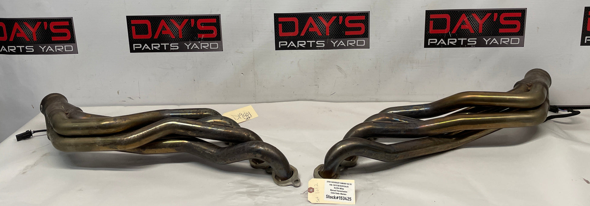 2018 Chevy Camaro 1LE SS Kooks Long Tube Headers - Day's Parts Yard