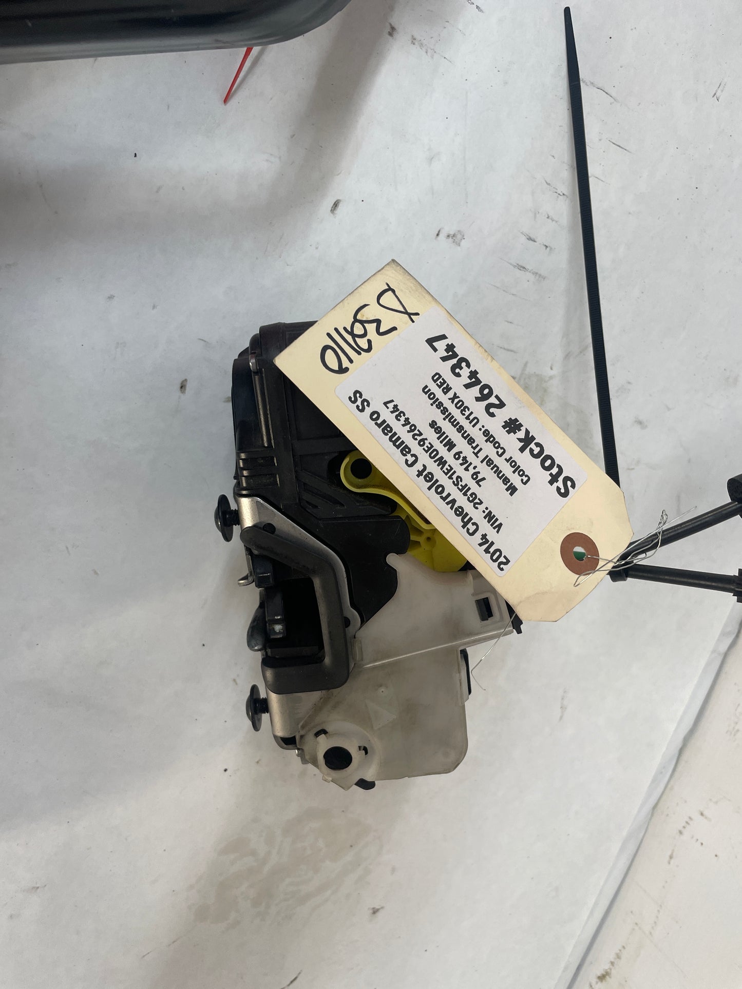 2014 Chevy Camaro SS LH Driver Door Lock Latch Actuator OEM - Day's Parts Yard