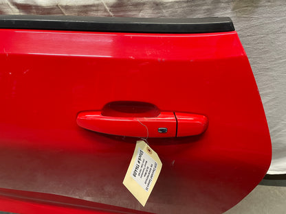 2019 Chevy Camaro  RH Passenger Front Exterior Door Red OEM - Day's Parts Yard