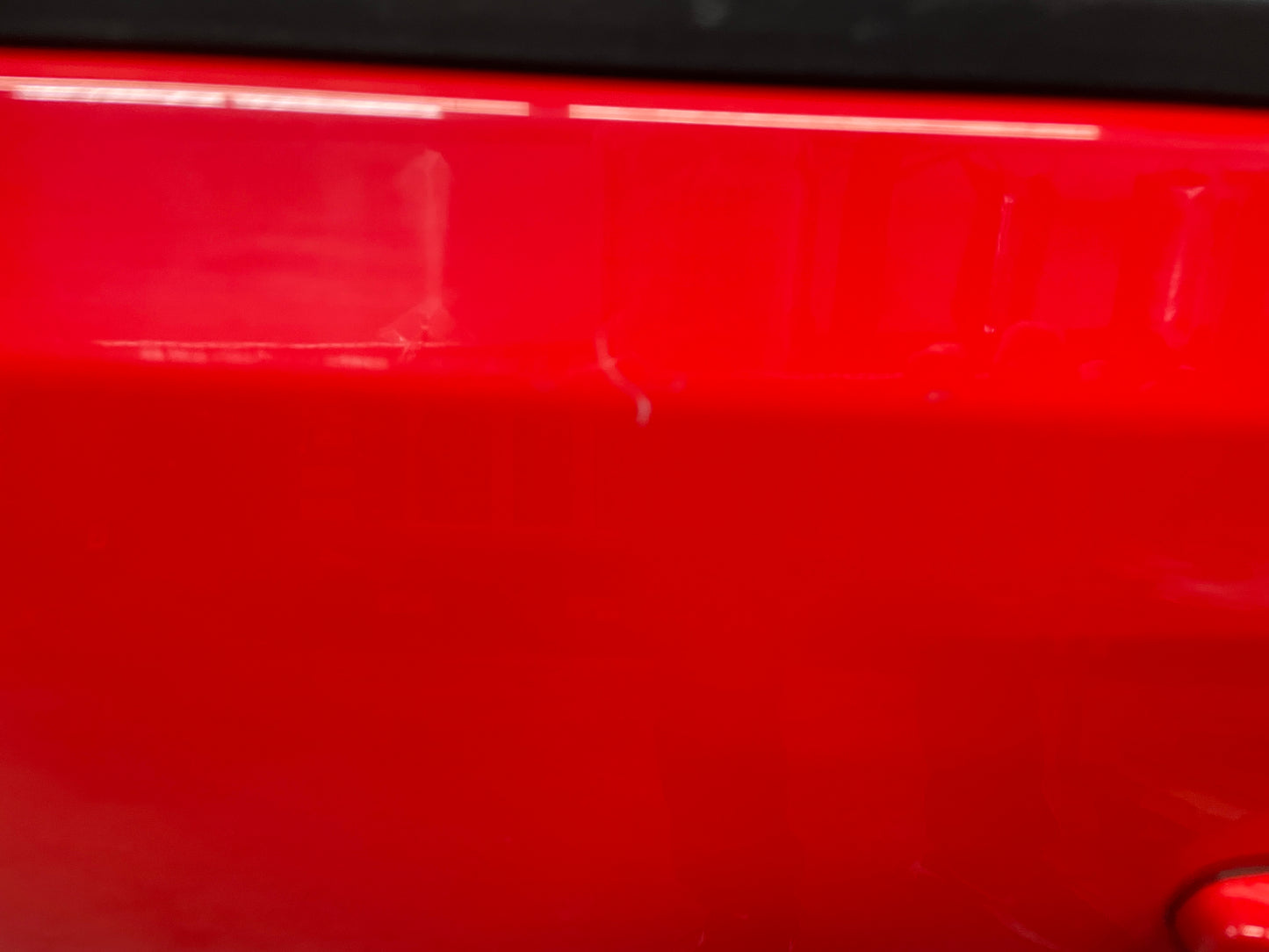 2019 Chevy Camaro  RH Passenger Front Exterior Door Red OEM - Day's Parts Yard