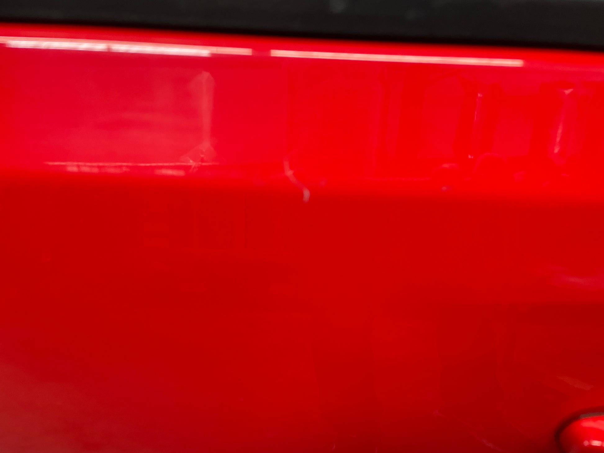 2019 Chevy Camaro  RH Passenger Front Exterior Door Red OEM - Day's Parts Yard