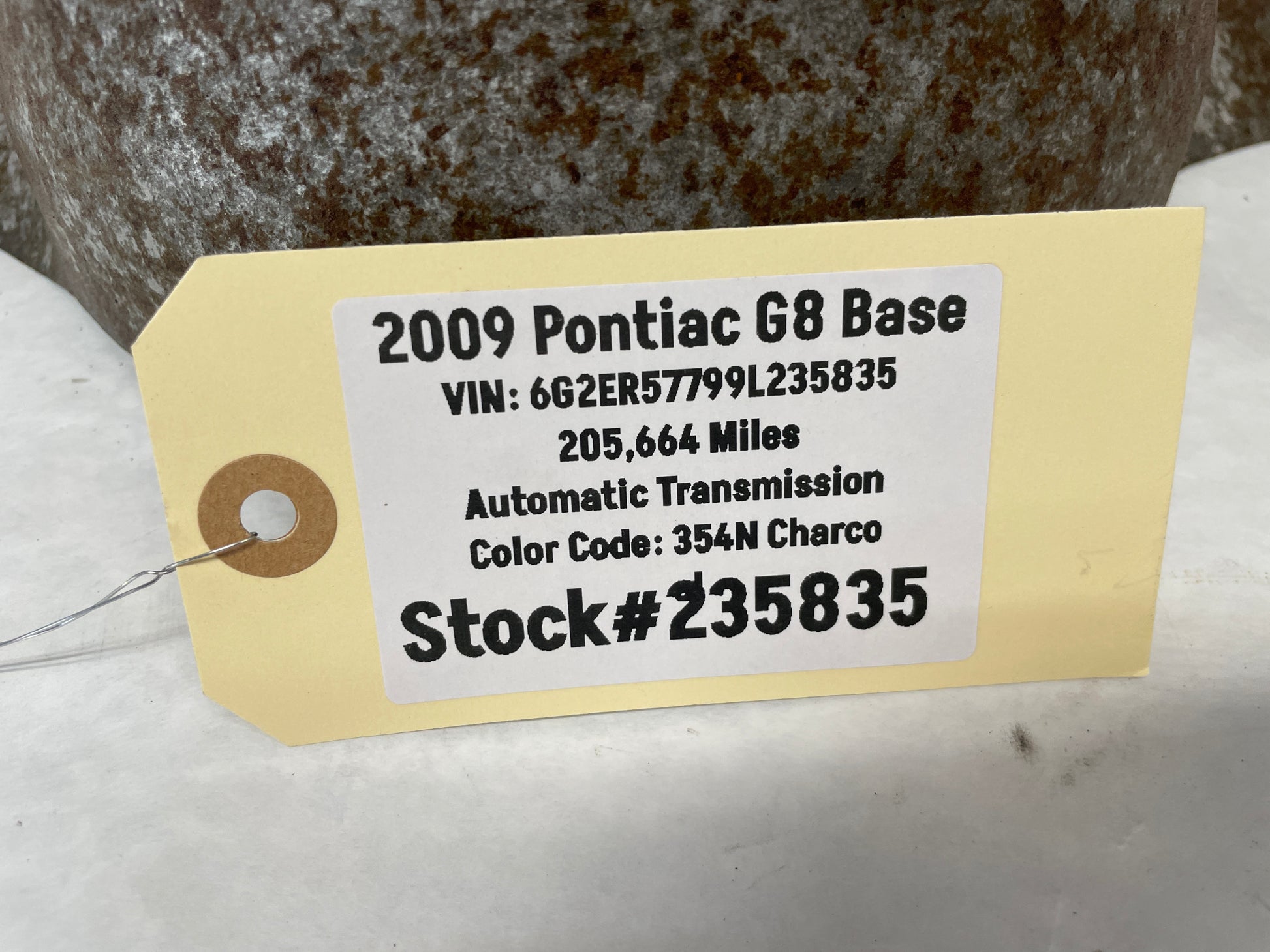 2009 Pontiac G8 Base Transmission Tunnel Exhaust Heat Shield OEM - Day's Parts Yard