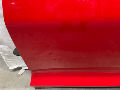 2019 Chevy Camaro  RH Passenger Front Exterior Door Red OEM - Day's Parts Yard