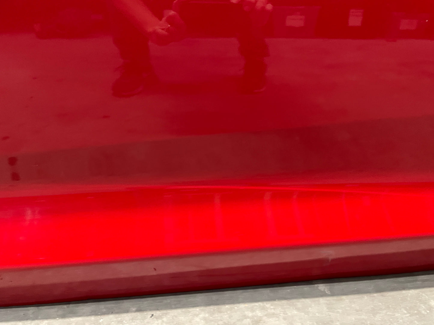 2019 Chevy Camaro  RH Passenger Front Exterior Door Red OEM - Day's Parts Yard