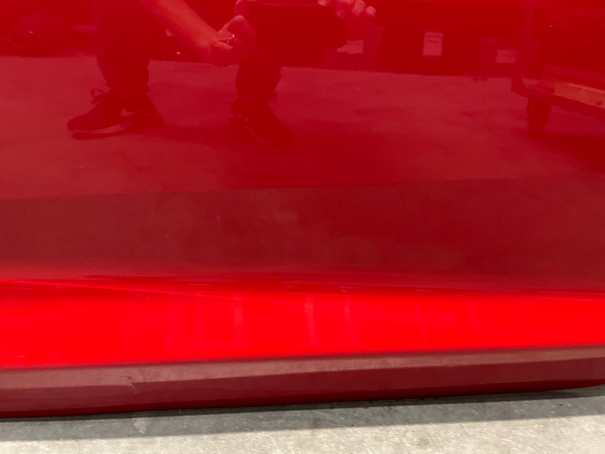 2019 Chevy Camaro  RH Passenger Front Exterior Door Red OEM - Day's Parts Yard