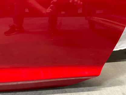 2019 Chevy Camaro  RH Passenger Front Exterior Door Red OEM - Day's Parts Yard