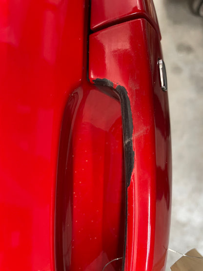2019 Chevy Camaro  RH Passenger Front Exterior Door Red OEM - Day's Parts Yard