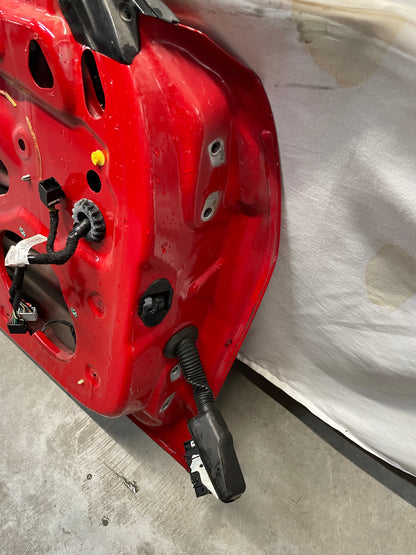 2019 Chevy Camaro  RH Passenger Front Exterior Door Red OEM - Day's Parts Yard