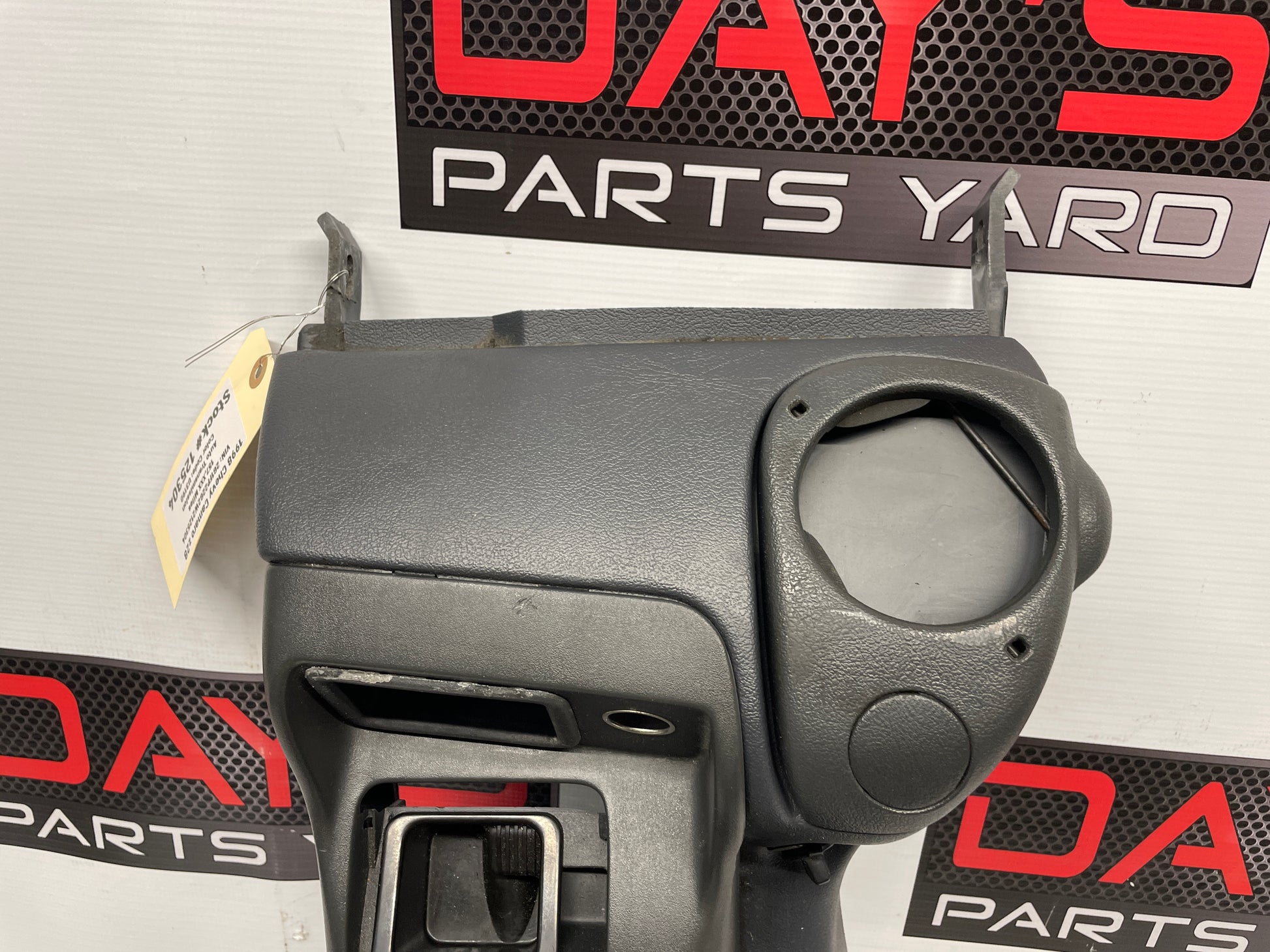 1998 Chevy Camaro Z28 Complete Auto Center Console Arm Rest Assembly OEM Grey Gray - Day's Parts Yard