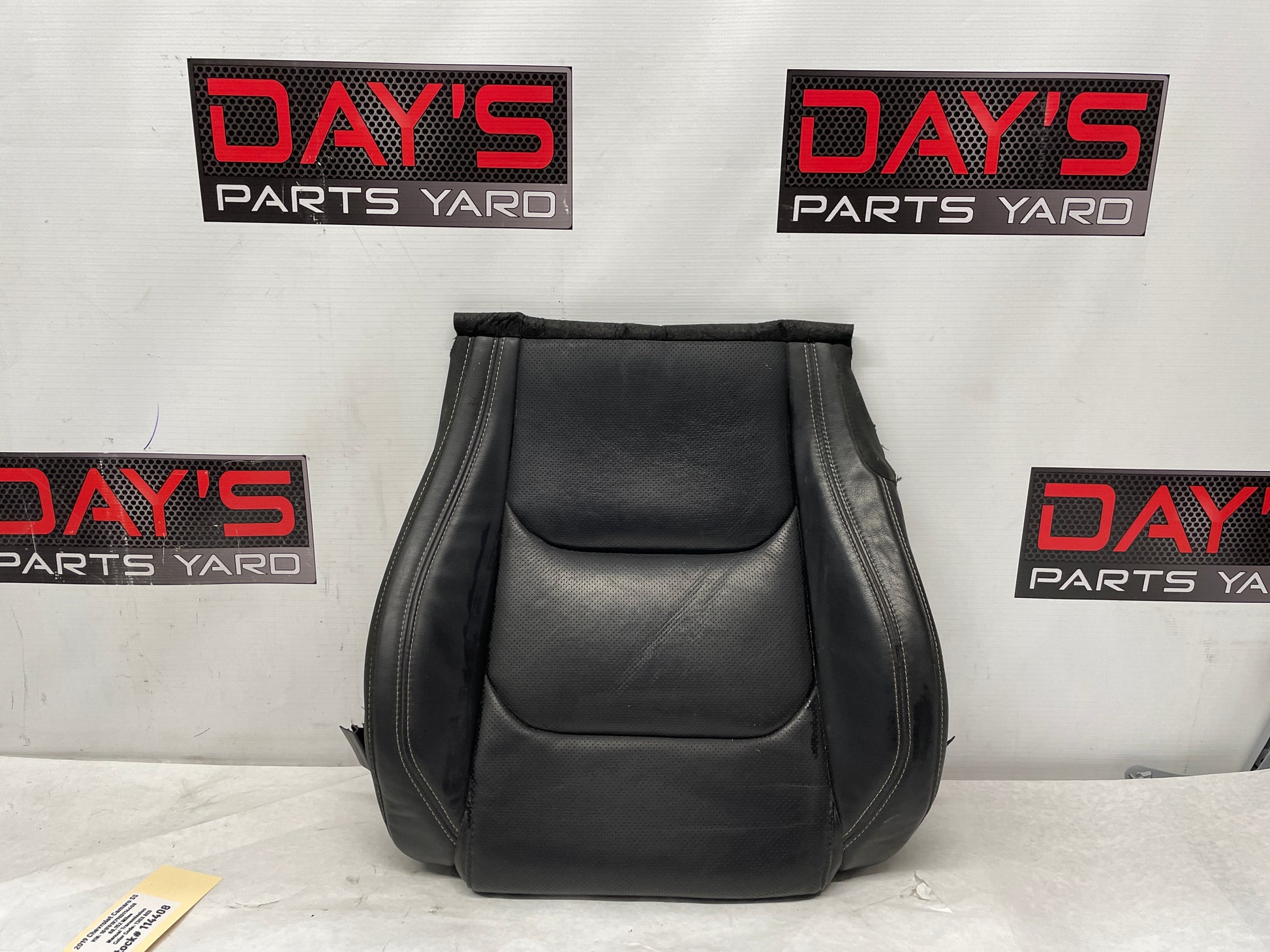 2019 Chevy Camaro  LH Driver Front Bottom Seat Cover OEM - Day's Parts Yard