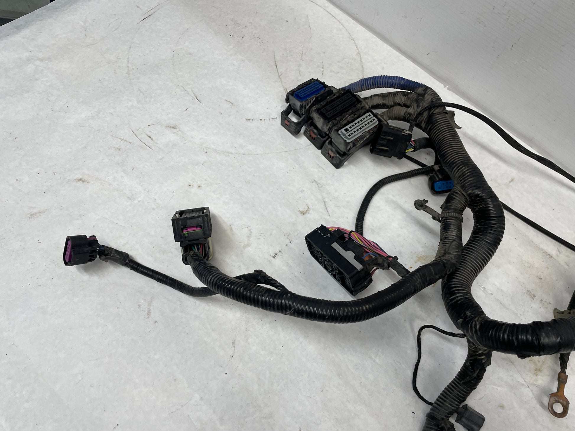 2012 Chevy Camaro ZL1 Engine Motor Transmission Wiring Wire Harness OEM - Day's Parts Yard