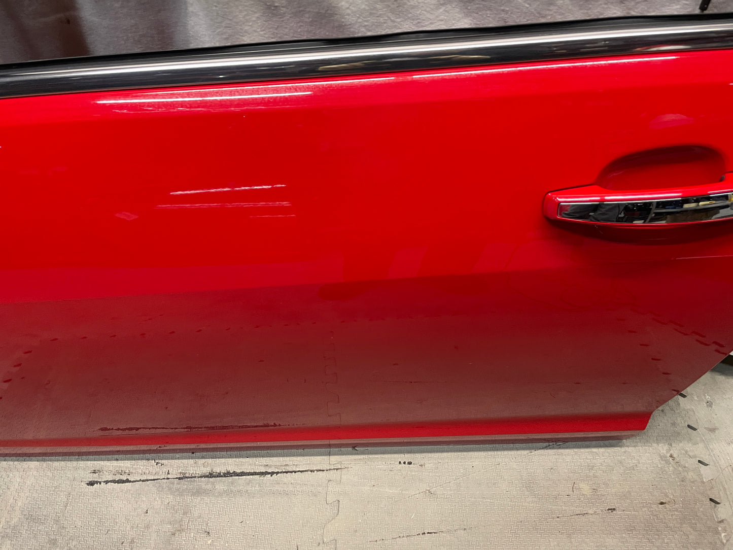 2017 Chevy SS Sedan LH Driver Front Exterior Door Red OEM