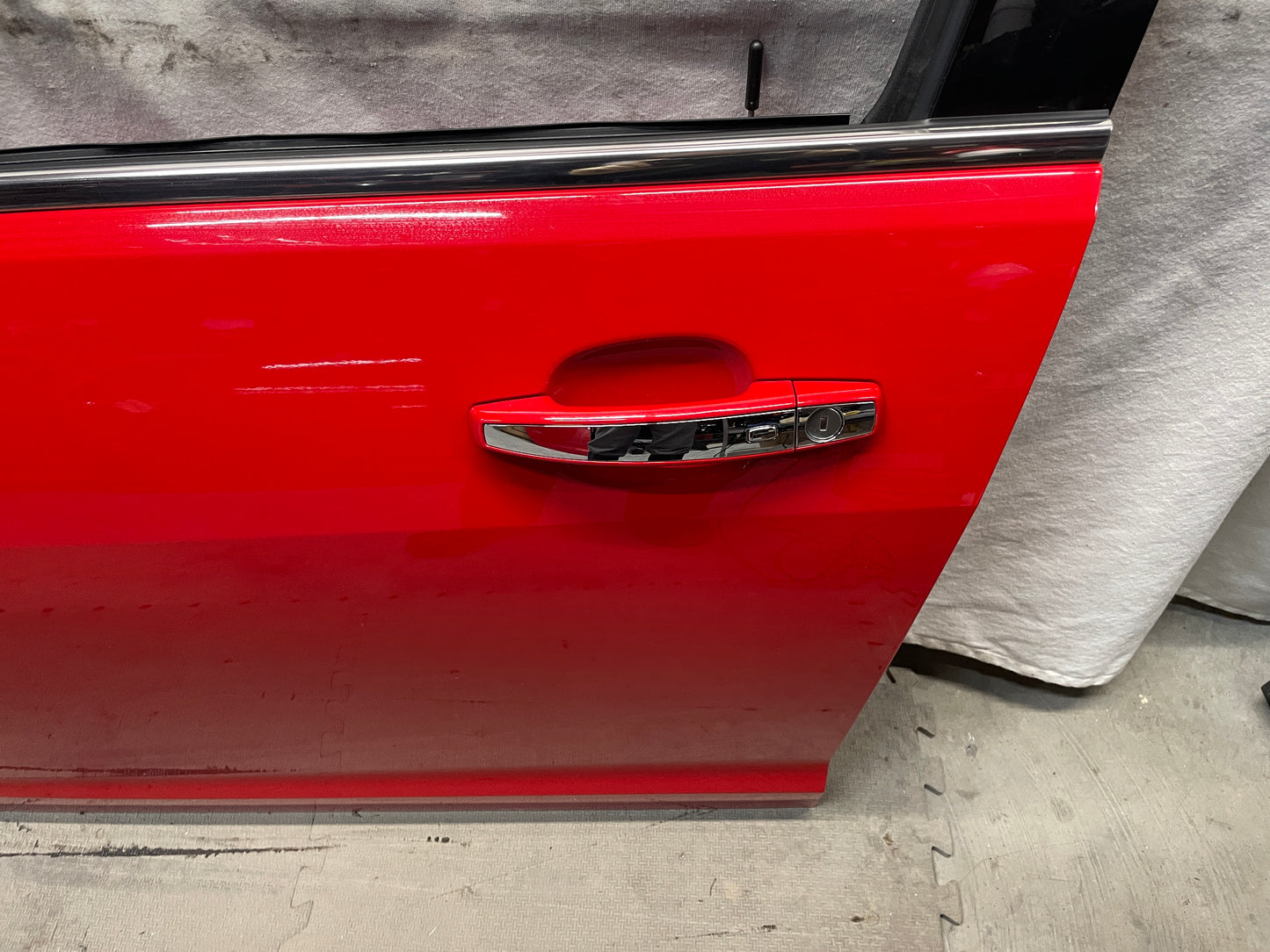 2017 Chevy SS Sedan LH Driver Front Exterior Door Red OEM