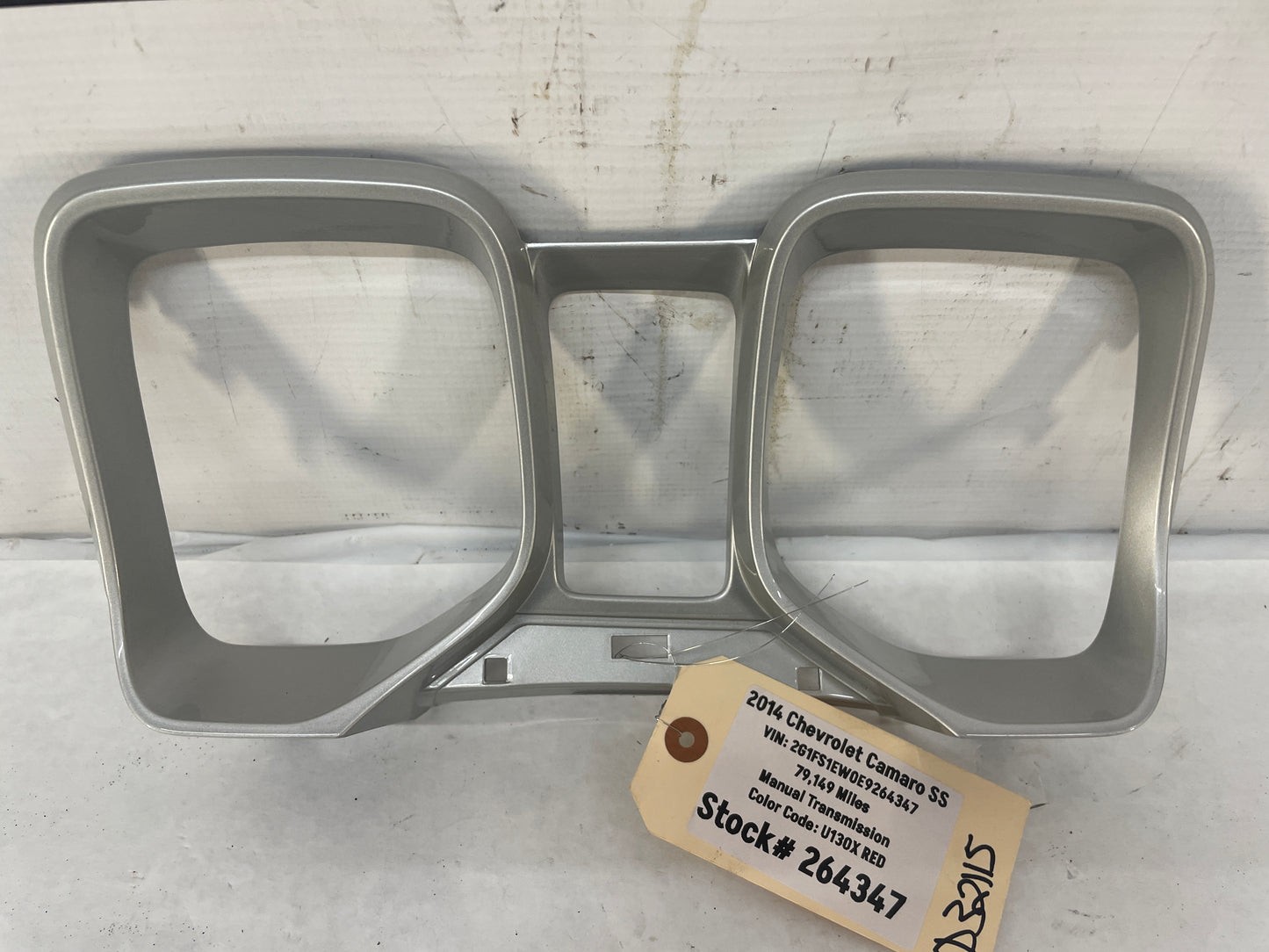 2014 Chevy Camaro SS Speedometer Gauge Cluster Bezel Trim Panel OEM - Day's Parts Yard