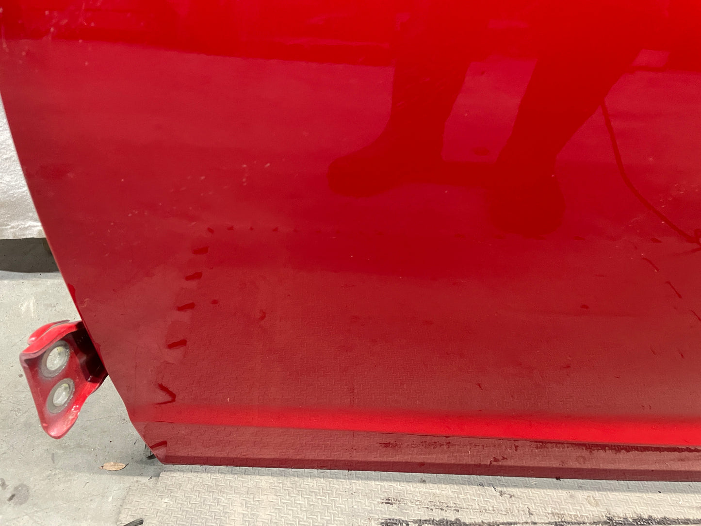 2017 Chevy SS Sedan LH Driver Front Exterior Door Red OEM